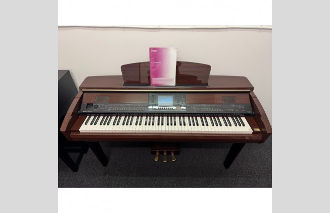 Yamaha CVP405 Digital Piano | Polished Mahogany Finish | UK Delivery In Days | Warranty | P/X | Finance Options | Includes Stool, Headphones | Used | Serial Number GBRCNN01007 - Image 9